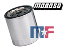Chrome Oil Filter Chevy Short Type 4-9/32" high 13/16"-16 UNF