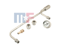 Mr. Gasket Carb Feed Line w/Gauge (9-5/16" 9.313" centers)