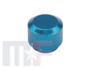 Air filter nut alu blue