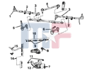 Bagues stabilisatrice intérieur (#12/15) 1-1/4" Astro Van 85-05