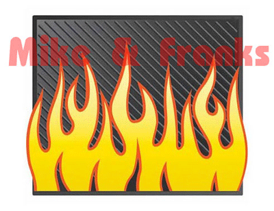 106401 Plasticolor Tapetes de utilidad "Flames"