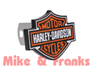 2216 Plasticolor Hitch Cover/Plug "Harley Davidson" [L]