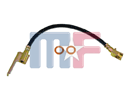 Flexible de frein hydraulique avant Mustang disque droite 68-70