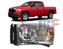 US-Headlamp Ram Pickup 07-08/09 left