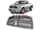 Grille de radiateur chrome intérieur noir Dodge Ram 1500 09-12