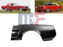 Side panel outer skin left Mustang 67-68