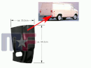 Reparaturblech Seitenteil hinten unten Ecke G-Van 71-95 rechts