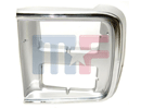 Lampenrahmen Chrom/Silber 85-91 G-Van Doppel-SW, links