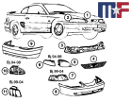 Scheinwerfer links Mustang 01-04