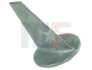 Anode Zinc Trim Tab Mercury 18-6012