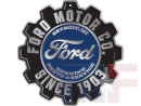 Enseigne en métal Ford Detroit Michigan Alu 12" (ca. 30.5cm)