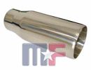 Stainless Steel Tip 2,5" (63,5mm) Exit 75mm 200mm length