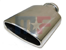 Exhaust tip 2,5" (63,5mm) oval