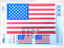 Trimbrite pegatina USA Flag