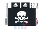 Trimbrite Aufkleber Jolly Roger Flag