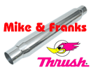 Dynomax Thrush Stainless Steel Glasspack Muffler 2.25" (57.1mm)