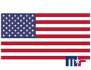 Aufkleber USA Flag 13x6,8cm