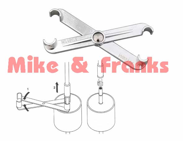 W83114 Fuel line quick disconnect tool GM/Ford