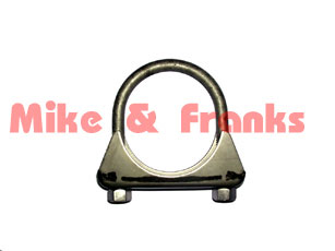 Exhaust Clamp 2,5" (63,5mm) stainless steel