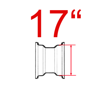 avec 17" jantes