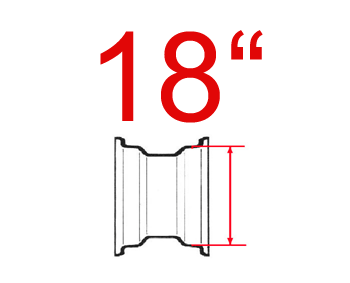 avec 18" jantes
