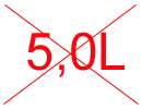 sauf 5,0L