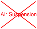 sans suspension pneumatique