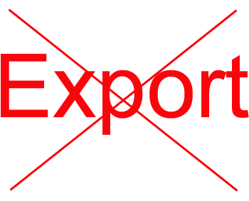 not Export Model